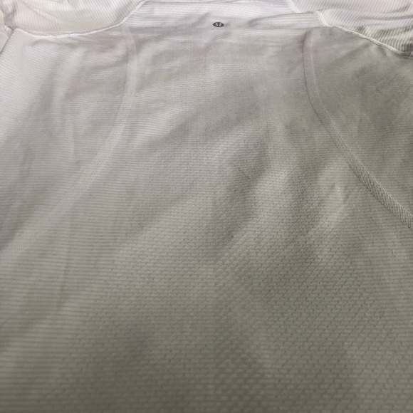 Lululemon white swiftly tech, regular length, color is white, size 8 - Picture 1 of 3